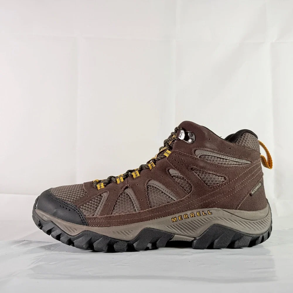 Merrell Oakcreek Mid Waterproof Men 12 Brown Espresso